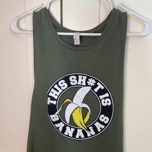 Gwen Stefani BANANAS Hollaback Girl Vegas residency tank top shirt